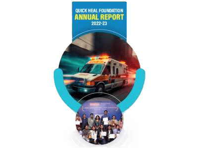 Quick Heal – Annual Report 2023 – Securing Futures with CSR initiatives